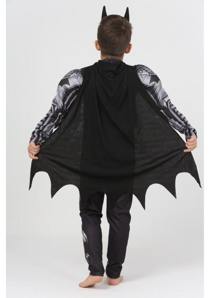 Kostümü Çocuk Kaslı Batman Kostümü Çocuk Kaslı Batman Kıyafeti modelleri