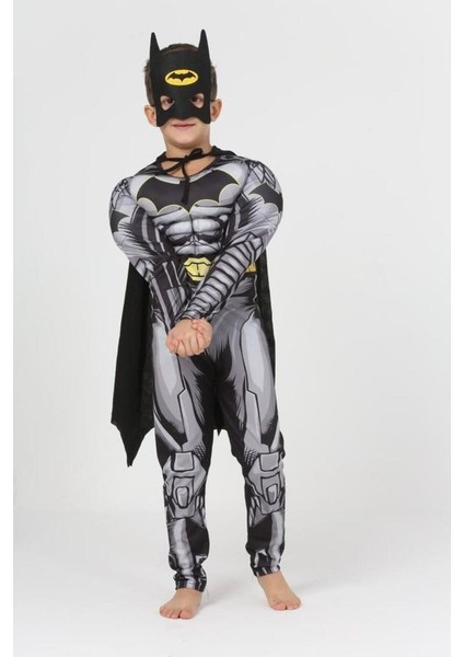 Kostümü Çocuk Kaslı Batman Kostümü Çocuk Kaslı Batman Kıyafeti indirimleri