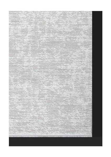 Karizma 02831E Gri Beyaz Sade Düz Halı
