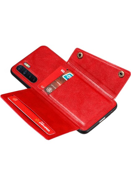Oppo A91 Kart Tutucu Için Cüzdan Kılıf Kickstand Darbeye Koruyucu Buit (Yurt Dışından) indirimleri