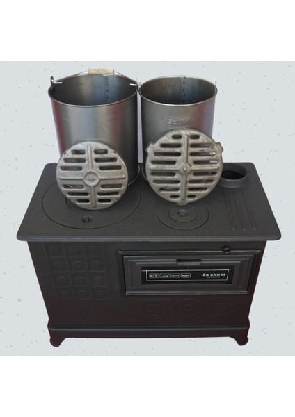 Kovalı Fırınlı Alttan Delikli Kömür Odun Maşinga ve Kuzine Modeli fiyatları