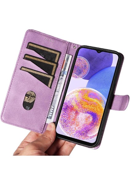 Kredi Kartı Yuvası ile Samsung Galaxy A72 Için Filp Durumda Cüzdan Telefon Kılıfı (Yurt Dışından) fiyatları