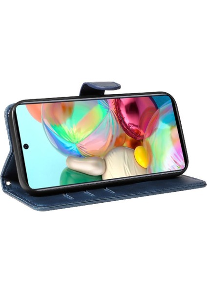 Samsung Galaxy A51 4g Cüzdan Telefon Kılıfı Için Filp Durumda Preslenmiş Pu Deri (Yurt Dışından) modelleri