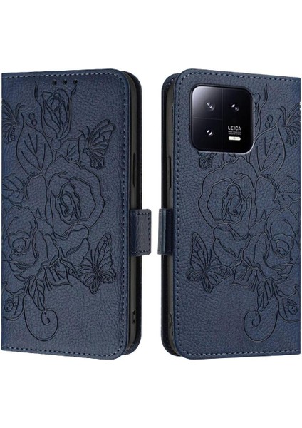 Xiaomi 13 5g Pu Deri Manyetik Cüzdan Kredi Kartı Yuvası ile (Yurt Dışından)
