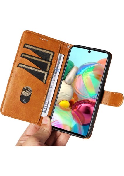 Samsung Galaxy A51 4g Cüzdan Telefon Kılıfı Için Filp Durumda Preslenmiş Pu Deri (Yurt Dışından) fırsatları