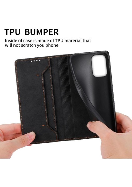 Xiaomi Redmi Not 10 Için Flip Case 4g Darbeye Kickstand Tpu Kart Yuvası (Yurt Dışından) indirimleri