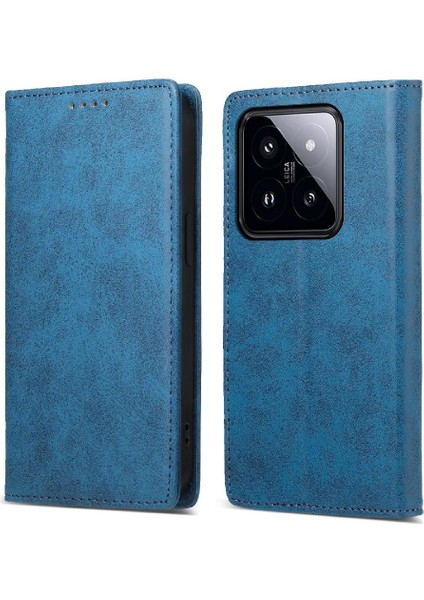 Xiaomi 14 Pro Tpu Kart Yuvası Iş Rahat Kickstand Için Flip Case (Yurt Dışından)