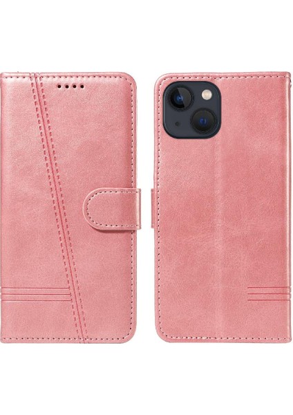 Kredi Kartı Yuvası ile IPhone 14 Artı Için Filp Durumda Ayrılabilir Siyah Pu (Yurt Dışından) modelleri