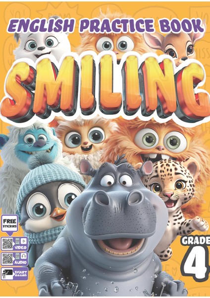 Smiling English Practice Book 4. Sınıf