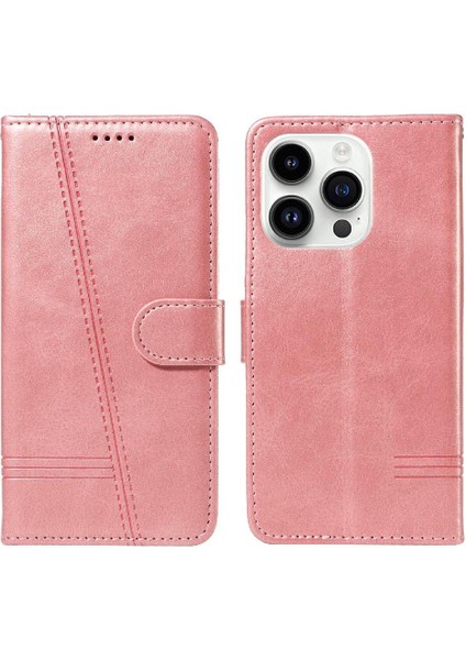 IPhone 14 Için Filp Durumda Pro Cüzdan Telefon Kılıfı Ayrılabilir Siyah Bilezik Pu (Yurt Dışından) indirimleri