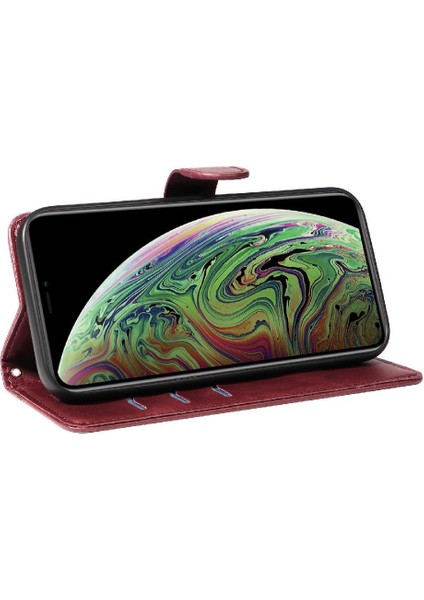 IPhone Xs Max Ayrılabilir Siyah Bilezik Preslenmiş Pu Deri Için Filp Durumda (Yurt Dışından) fiyatları