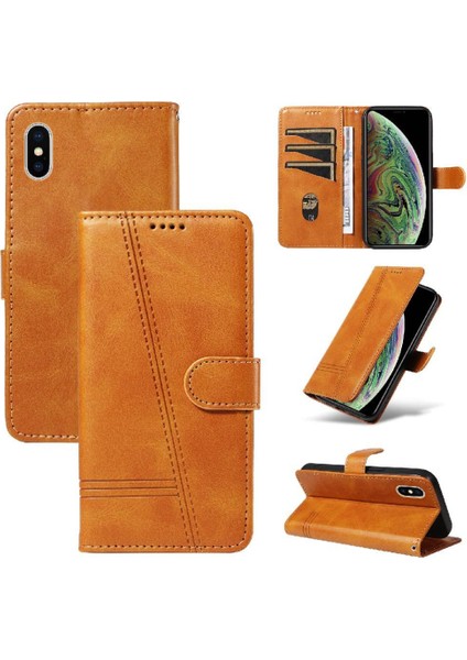 IPhone Xs Max Ayrılabilir Siyah Bilezik Preslenmiş Pu Deri Için Filp Durumda (Yurt Dışından) fırsatları