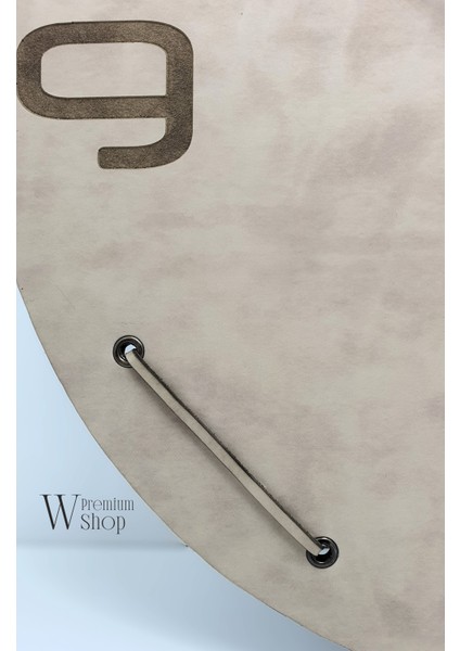 Deri Şeritli Yuvarlak Duvar Saati fiyatları