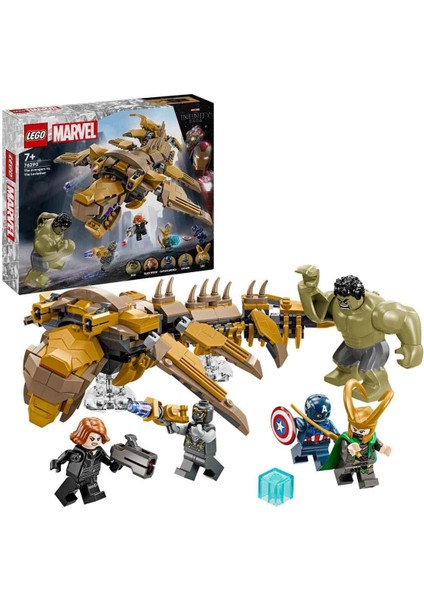76290 LEGO Marvel - Avengers, Leviathana Karşı 347 Parça +7 Yaş