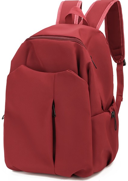 Erkek Üniversite Öğrencileri Için Okul Çantası, Basit Büyük Kapasiteli Sırt Çantası, Kadın Ortaokul Öğrencisi ve Lise Öğrencisi Seyahat Çantası Sırt Çantası (Yurt Dışından)