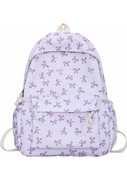 Küçük Taze Fiyonklu Sırt Çantası, Ortaokul Öğrencisi, Üniversite Öğrencisi Kampüs Çantası, Hafif, Ağırlık Azaltıcı Sırt Çantası (Yurt Dışından)