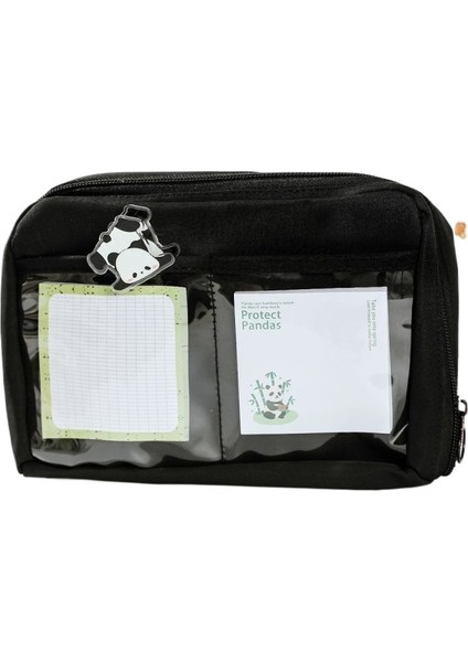 Kızlar, Ilkokul Öğrencileri, Ortaokul Erkek ve Kız Çocukları Için Panda Büyük Kapasiteli Kalem Kutusu, Yüksek Değerli Kırtasiye Kalem Kutusu (Yurt Dışından)