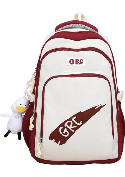 Sırt Çantası, Modaya Uygun Kampüs Tarzı Sırt Çantası, Büyük Kapasiteli Naylon Seyahat Bilgisayar Çantası, Şık Öğrenci Okul Çantası (Yurt Dışından)