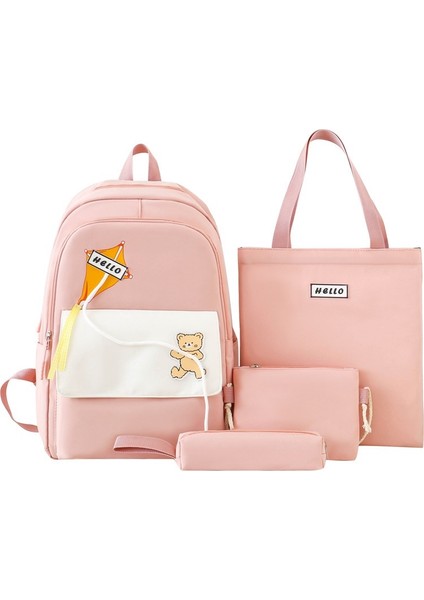 Okula Dönüş Sezonu 2024 Yeni Öğrenci Okul Çantası Kadın Büyük Kapasiteli Sırt Çantası, Ortaokul Öğrencileri Için Hafif ve Yükü Azaltan Gündelik Sırt Çantası (Yurt Dışından)