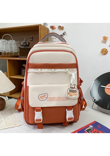 Gündelik Öğrenci Okul Çantaları, Modaya Uygun Kontrast Renkler, Çok Yönlü Bilgisayar Çantaları, Hafif Seyahat Ortaokul ve Lise Kampüsü Sırt Çantaları (Yurt Dışından)