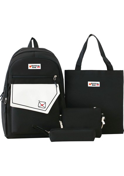 2024 Yeni Öğrenci Okul Çantası, Kampüs Tarzı Basit Ders Çantası, Ders Çantası, Taşınabilir Sırt Çantası, Erkek ve Kız Çocukları Için Okul Çantası (Yurt Dışından)
