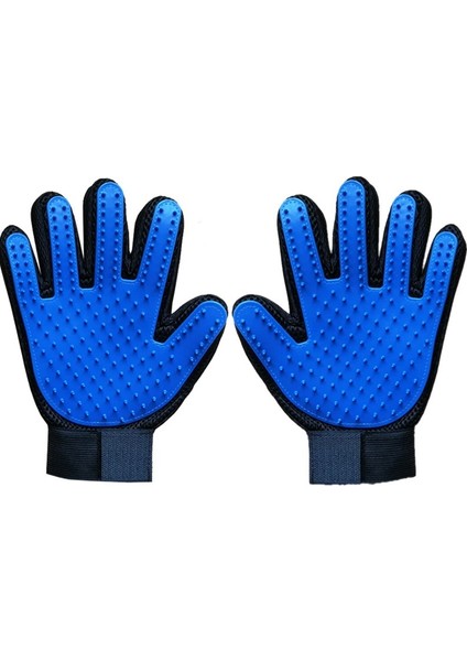 Kedi Bakım Eldivenleri Kauçuk Pet Temizleme ve Yüzen Fırça Pet Bakım Bakım Eldivenleri Kedi ve Köpek Banyo Malzemeleri (Yurt Dışından)