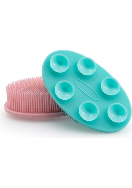 Silikon Bebek Banyosu Yumuşak Fırça Vantuzlu Dokunsal Eğitim Masaj Fırçası (Yurt Dışından) modelleri