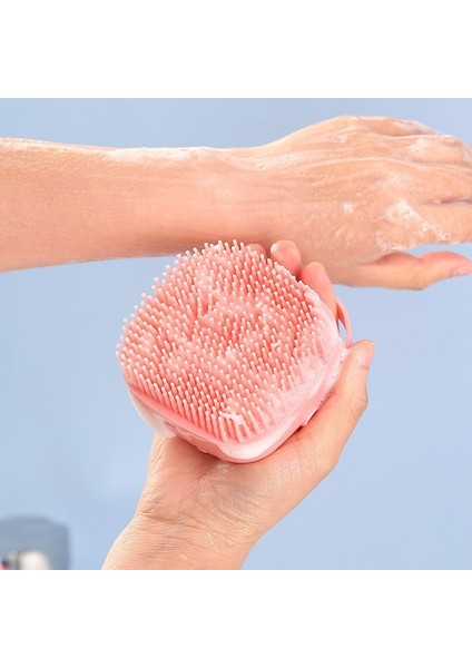 Silikon Banyo Fırçası Banyo Fırçası Artefakt Bebek Evcil Hayvan Masaj Fırçası (Yurt Dışından) indirimleri