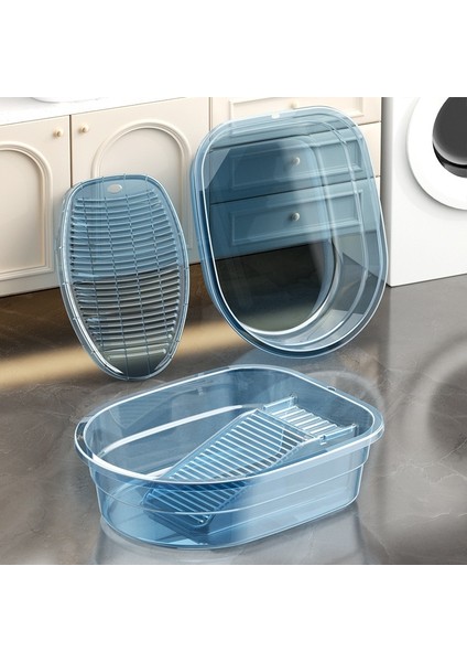 Çamaşır Tahtası Ev Kalınlaşmış Plastik Küçük Bebek Yıkama Tahtası Yatakhane Çorap Yıkama (Yurt Dışından)