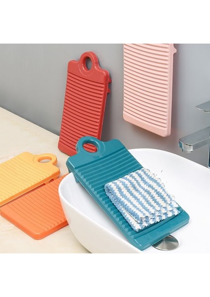 Çamaşır Tahtası Çamaşır Tahtası Ev Küçük Plastik Kalınlaşma Iç Çamaşırı ve Çorapları Düzeltebilir Yeni Çamaşır Tahtası Mini (Yurt Dışından)