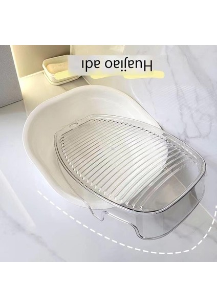 Plastik Yatakhane Şeffaf Çamaşır Tahtası Kullanışlı Küçük Hafif Lüks Stil Lavabo Çamaşır Tahtası (Yurt Dışından)