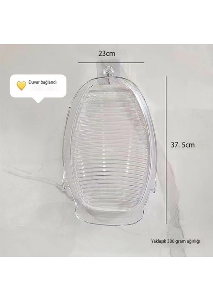 Plastik Yatakhane Şeffaf Çamaşır Tahtası Kullanışlı Küçük Hafif Lüks Stil Lavabo Çamaşır Tahtası (Yurt Dışından)