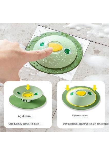 Yer Süzgeci Koku Önleyici Tıkaç, Böcek Geçirmez Kapak, Banyo Koku Önleyici ve Koku Giderici Yer Süzgeci Kapağı, Kanalizasyon Koku Önleyici Kapak (Yurt Dışından) modelleri