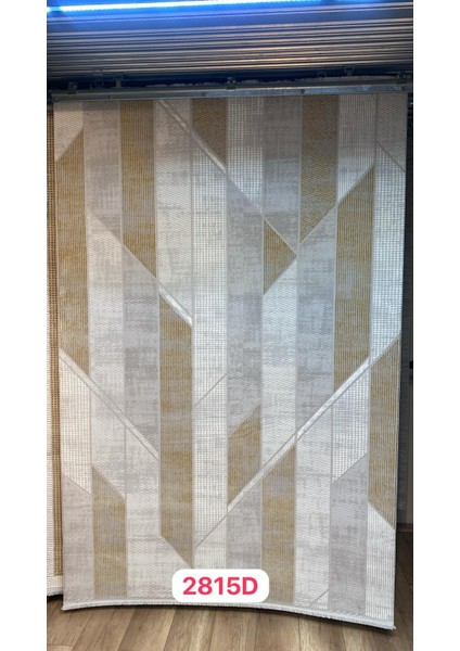 Karizma 02815D Gold Krem Modern Çizgili Halı fiyatları
