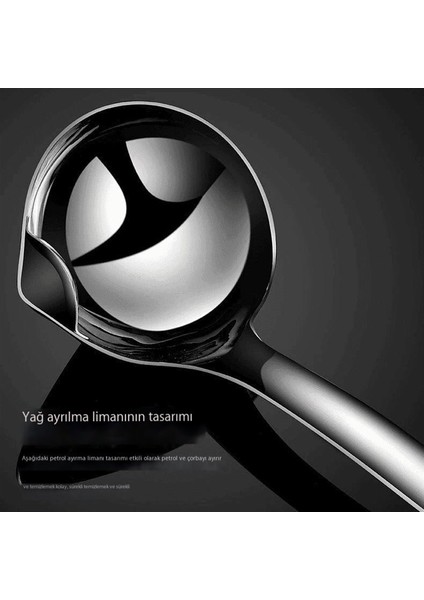 Ev Yağ Sıyırma Kaşığı Çorba Genişletilmiş Ayırma Filtresi Artefakt Çorba Içme Mutfak Yağı Sıyırma Kaşığı Kaşık Yağı Çevre Dostu Yağ Giderme (Yurt Dışından)