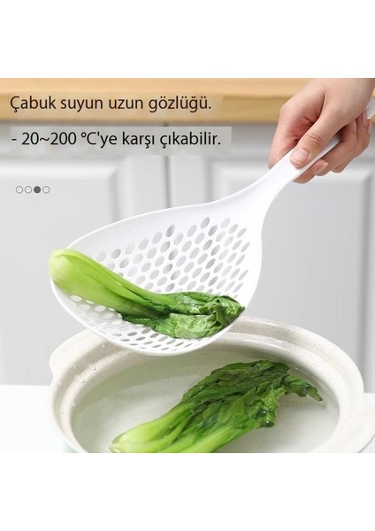 Japon Yüksek Sıcaklığa Dayanıklı Büyük Erişte Kevgir Mutfak Ev Drenaj Ağı Balıkçılık Hamur Net Plastik Erişte Kevgir (Yurt Dışından)