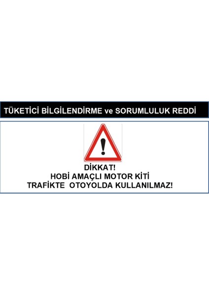 48CC 2 Zamanli  Benzi̇nli̇ Bisiklet Motor Kiti