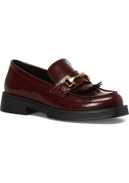 Nine West Nine West Lıana 4Pr Bordo Kadın Loafer