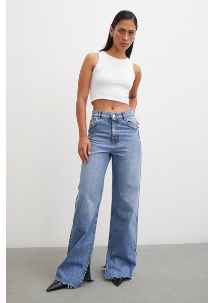 Basic Crop Top Beyaz