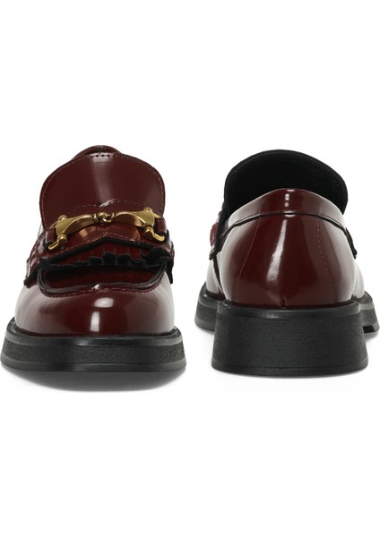 Nine West Nine West Lıana 4Pr Bordo Kadın Loafer