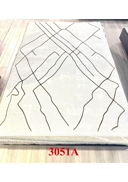 Cozy 03051A Bej Kemik Bohem Tarzı Halı modelleri