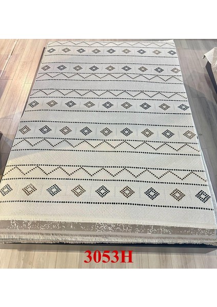 Cozy 03053H Gri Kemik Bohem Tarzı Halı fiyatları