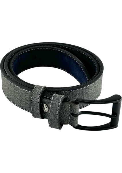 3 cm Klasik Suni Deri Çocuk Kemeri Kız Erkek Okul Kemeri Antrasit Gri modelleri