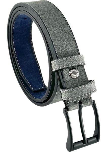 3 cm Klasik Suni Deri Çocuk Kemeri Kız Erkek Okul Kemeri Antrasit Gri fırsatları