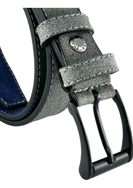 3 cm Klasik Suni Deri Çocuk Kemeri Kız Erkek Okul Kemeri Antrasit Gri indirimleri