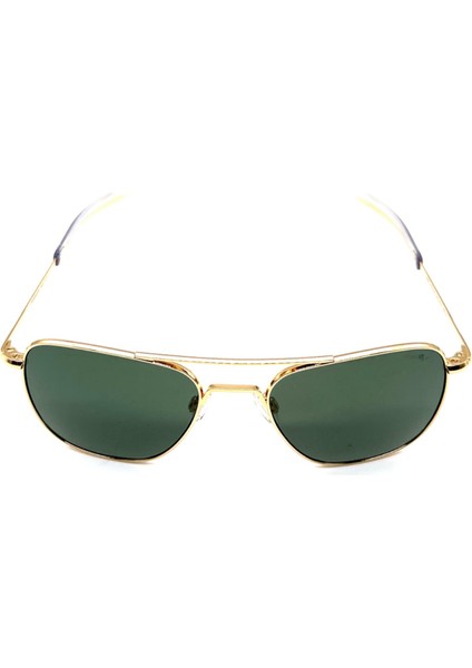 AF059 Avıator 23K Gold Unisex Güneş Gözlüğü