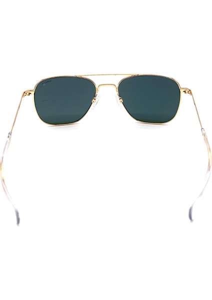 AF059 Avıator 23K Gold Unisex Güneş Gözlüğü fırsatları