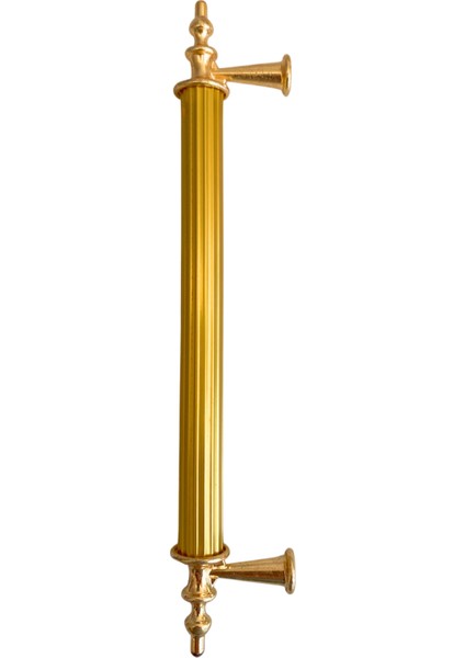 Desenli Boru Siyah Alüminyum Dolap Kulpu Mobilya Kulpu(Altın - SIYAH)(96MM - 128MM) fırsatları