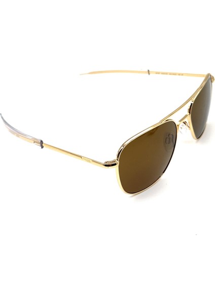 AF107 Avıator 23K Unisex Güneş Gözlüğü indirimleri