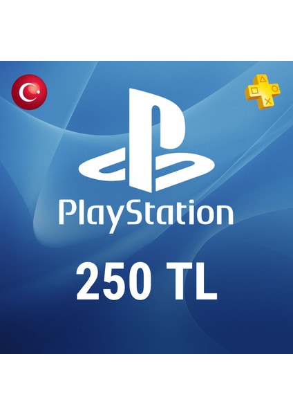 Playstation Gift Card 250 TL